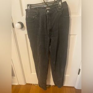 Black vintage levis